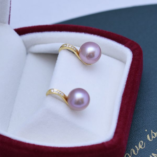 real pearl earrings